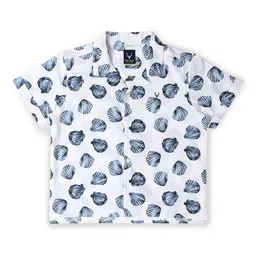Allen Solly Junior Boys Opaque Conversational Printed Cotton Casual Shirt-picture-33
