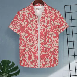 HELLCAT Boys Floral Opaque Printed Casual Shirt image 1