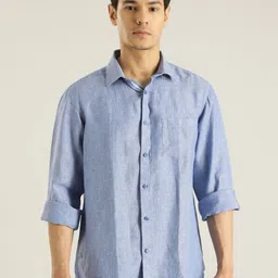 Indian Terrain Chiseled Slim Fit Opaque Casual Shirt-picture-29