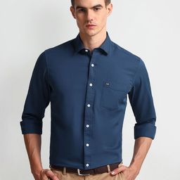 Arrow Sport Men Slim Fit Opaque Casual Shirt-picture-26