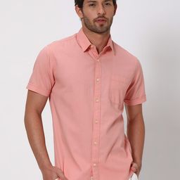Mufti Twill Slim Fit Cotton Casual Shirt-picture-2