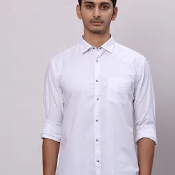 Park Avenue Men Slim Fit Opaque Casual Shirt-picture-4