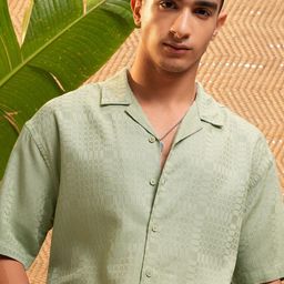 HIGHLANDER Men Opaque Striped Casual Shirt-picture-29