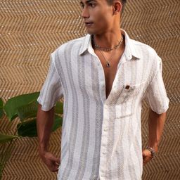 LOCOMOTIVE Premium Dobby Textured Oversized Shirt-picture-47