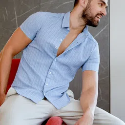 Campus Sutra Crease-Stitched Shirt-picture-25