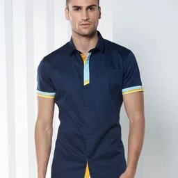 SEVENDC Men Premium Opaque Striped Casual Shirt image 1