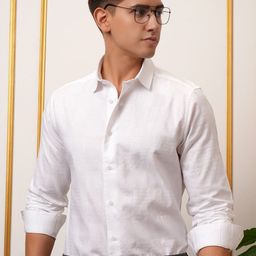LOCOMOTIVE Slim Fit Premium Dobby Textured Occasion Shirt-picture-17