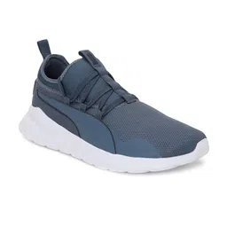 Puma Men Blue Manor Woven Design Sneakers-picture-10