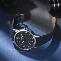 Sonata Men Printed Dial & Leather Bracelet Style Straps Analogue Watch SP70011SL03W-image-46