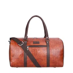 THE CLOWNFISH Large Textured Duffel Bag image 1