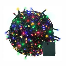SPARK WORLD Blue & Green 140 LED Strip String Lights-picture-17