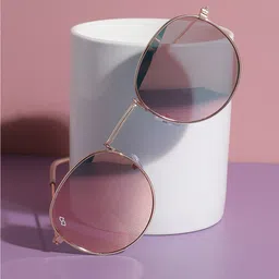 HAUTE SAUCE by Campus Sutra Women Round Sunglasses With Polarised Lens AW23_HSSG1386-picture-22