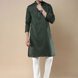 Anouk Men Regular Kurta with Pyjamas image 4