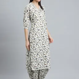 KALINI Floral Printed Regular Kurta with Salwar image 1