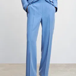 MANGO Women Regular Fit Parallel Trousers-image-42