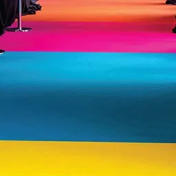 F & B RUGS Blue Non-Woven Anti-Skid Indoor Or Outdoor Carpet-image-21