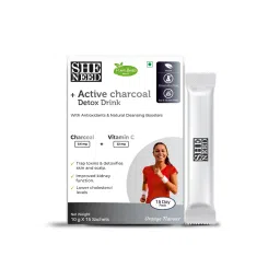 Sheneed +Active Charcoal detox drink-VitC-detoxifies body from toxins,Vegan-Male & female-10x30 Sachets-picture-19