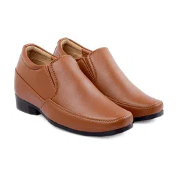 Bxxy Men Textured Height Increasing Formal Slip-On Shoes-picture-10