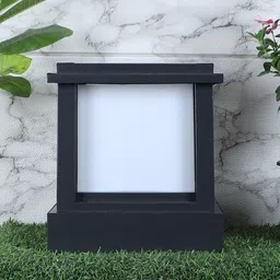 eliante by jainsons lights Zilpah Black Iron Gate Light image 2