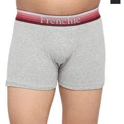 FRENCHIE Boys Pack Of 2 Mid-Rise Cotton Trunks FR-BI-TR-U1902-1X5-Navy-Gray-XS-picture-8
