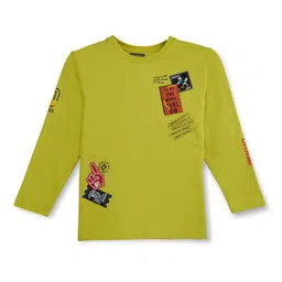 Gini and Jony Boys Graphic Printed Cotton T-shirt-picture-27