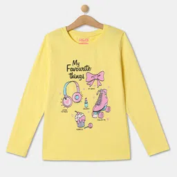 R&B Girls Graphic Printed Cotton T-shirt-picture-38