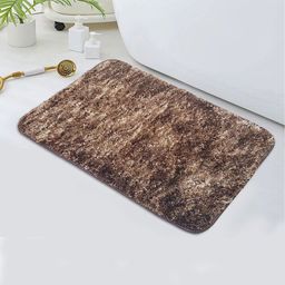 LUXEHOME INTERNATIONAL Brown Self-Designed 2200 GSM Anti-Skid Bath Rug-picture-10