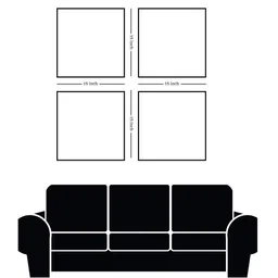 nestroots Floral Circle Canvas Collection Printed Set of 4 Wall Painting Stretch Canvas Frame image 2