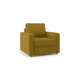 Apollo 1 Seater Fabric Sofa in Olive Green Colour-image-47