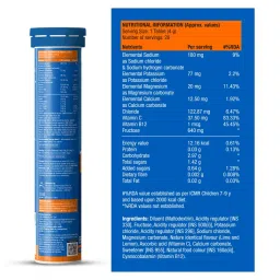 Fast & Up Reload (Electrolytes) for Energy & Hydration Sports Drink, Lime&Lemon, 20 Tablets Energy Drink (20, Lime & Lemon Flavored) image 2