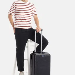 V By Verage Firestone Textured Hard-Sided Cabin-Sized Trolley Bag 47.04L-picture-17