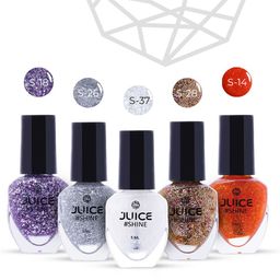 JUICE Set Of 5 SHINE Nail Polish 25 ml - Party Poppers-picture-21