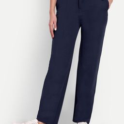 BROADSTAR Women Classic Straight Fit High-Rise Easy Wash Trousers-picture-45