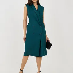 Styli Women Blazer Midi Length Dress image 1