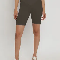 Wearjukebox Women High-Rise Training or Gym Shorts-image-69