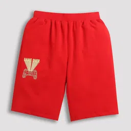 ZIP ZAP ZOOP Boys Mid Rise Pure Cotton Shorts-image-94