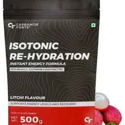 Carbamide Forte Isotonic Powder | Instant Energy Drink for Workout | Electrolyte Powder with added BCAA & L Glutamine-image-19
