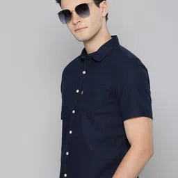 Levis Men Slim Fit Linen Cotton Opaque Casual Shirt-image-32