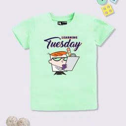 YK X Minute Mirth Boys Dexter Printed Pure Cotton T-shirt-picture-53