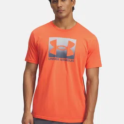 UNDER ARMOUR Brand Logo Printed Training or Gym Sports T-shirt-picture-26