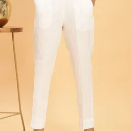 BohoJazz Women Tailored Tapered Fit Trousers-image-0