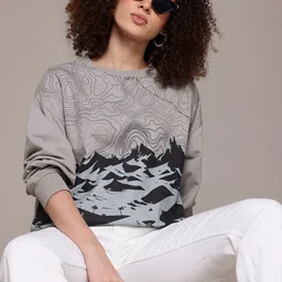 The Roadster Lifestyle Co. Long Sleeves Printed Sweatshirt-image-33