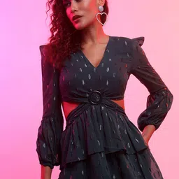 Tokyo Talkies Fit & Flare Mini Dress-picture-40