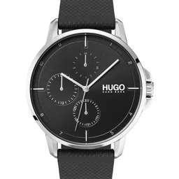 HUGO Men Black Focus Analogue Multi Function Watch 1530022-picture-14