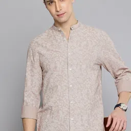 Flying Machine Geometric Printed Pure Cotton Casual Shirt-picture-36