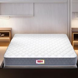 USHA SHRIRAM Grey Quilted Orthopedic QueenMattress-picture-8