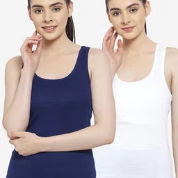 Friskers Women Pack of 2 Solid Tank Tops-picture-23
