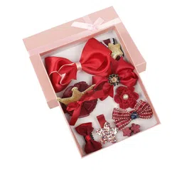 Yellow Bee Red Embellished Hair Accessory Set-picture-44