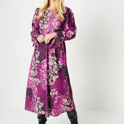 DOROTHY PERKINS Floral Printed Fit and Flare Dress-picture-19