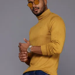 Louis Philippe Men Pure Cotton Pullover-image-79